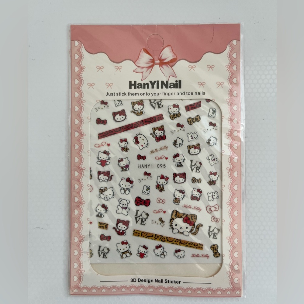 HELLO KITTY nail stickers